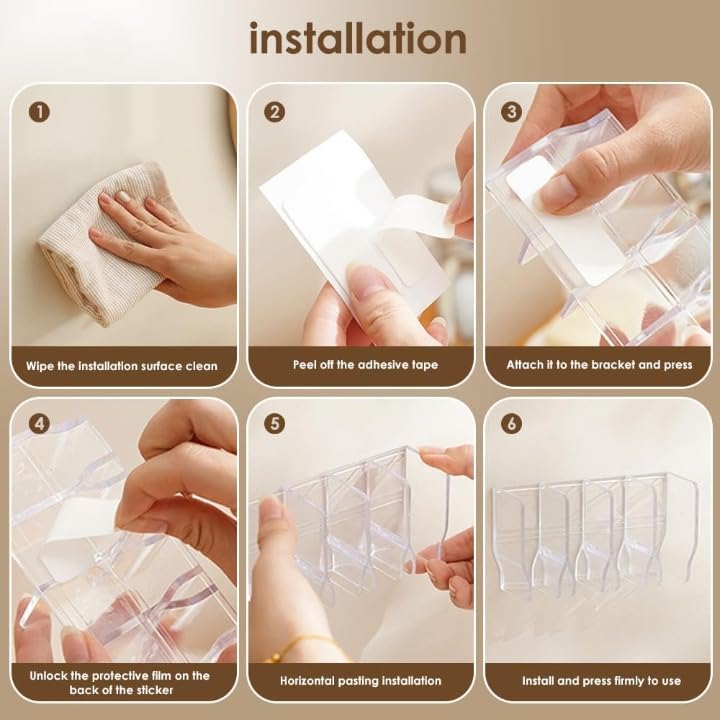 SmartStick Punch-Free Organizer for Toiletries