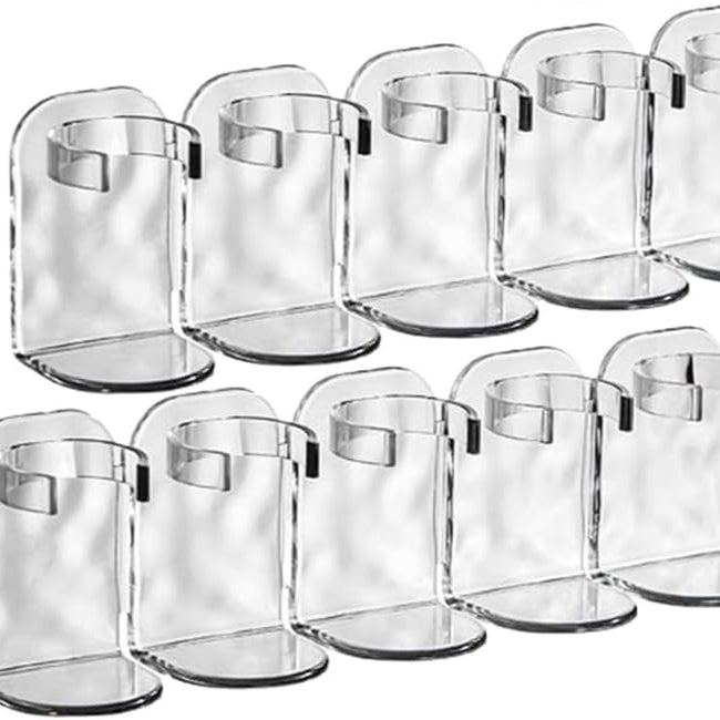 Punch-Free Transparent Storage Organizer