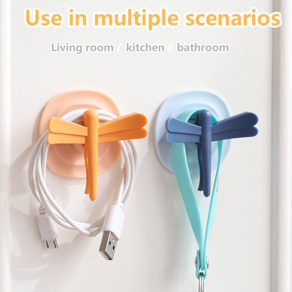 3-in-1 Dragonfly Adhesive Wall Hooks