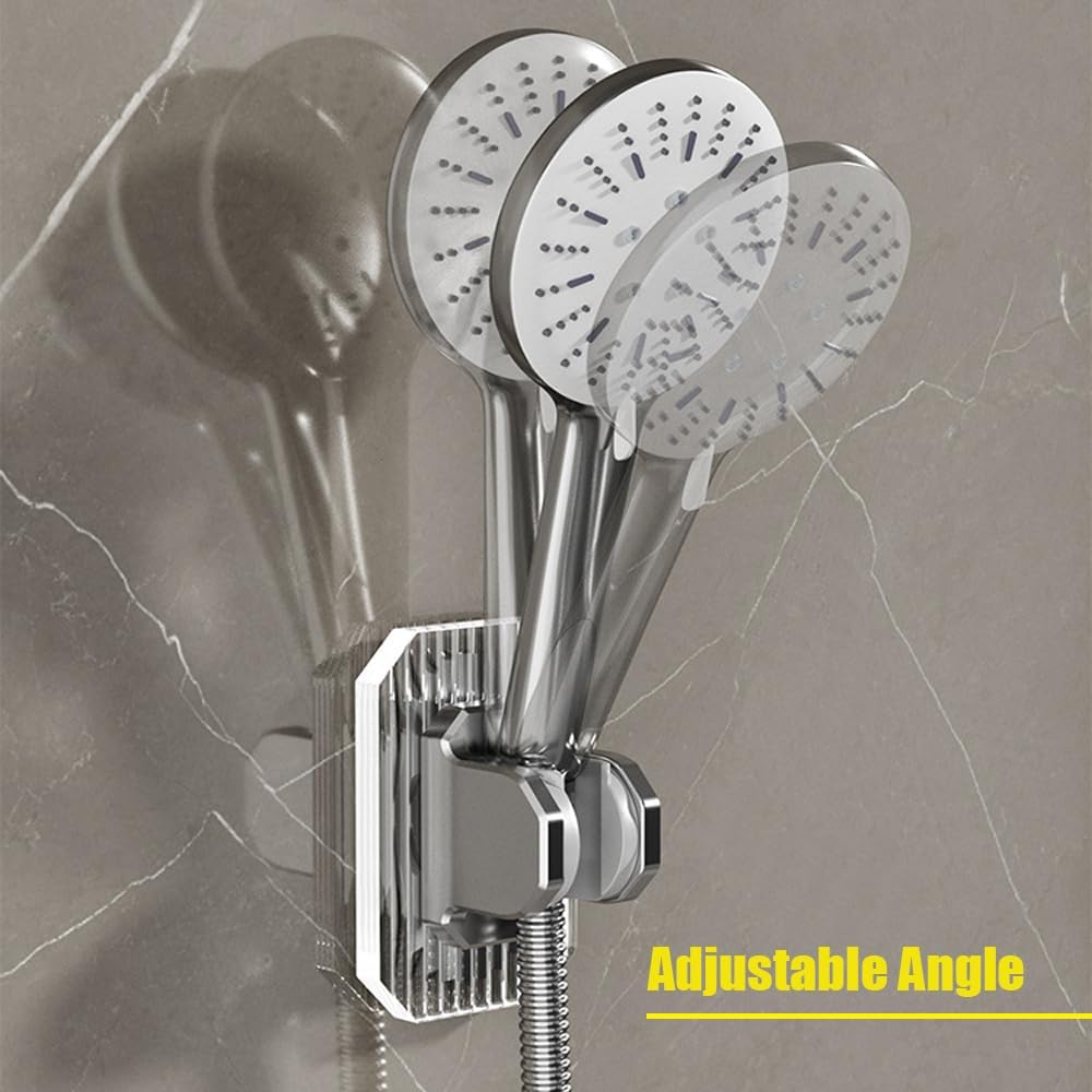 Self-Adhesive Adjustable Acrylic Shower Holder