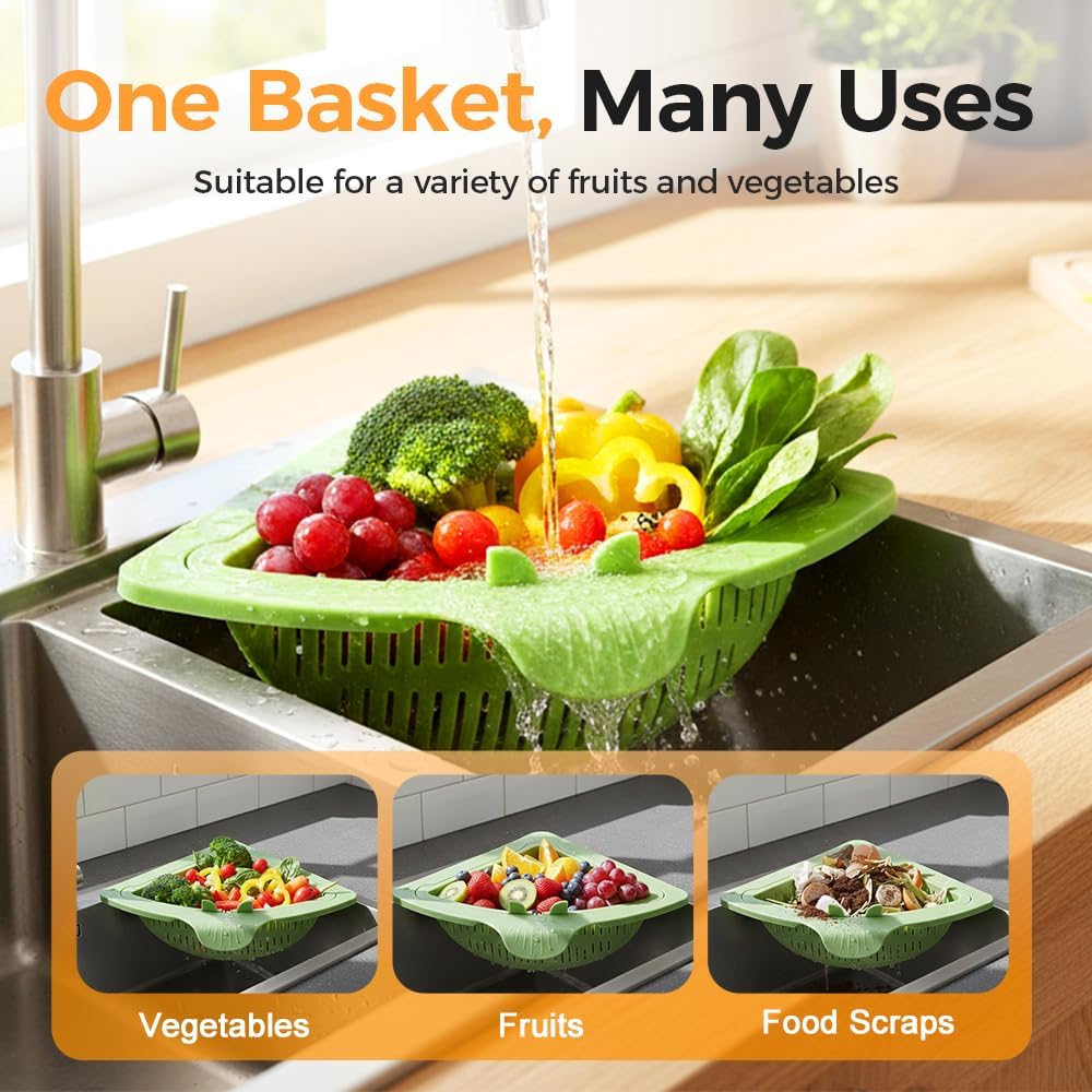 CornerBuddy Magnetic Drain Filter Basket (Random Color)