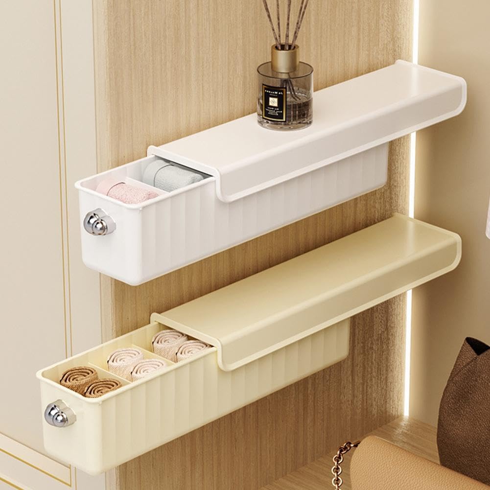 ClosetEase 6-Compartment Wall-Mount Drawer Organizer