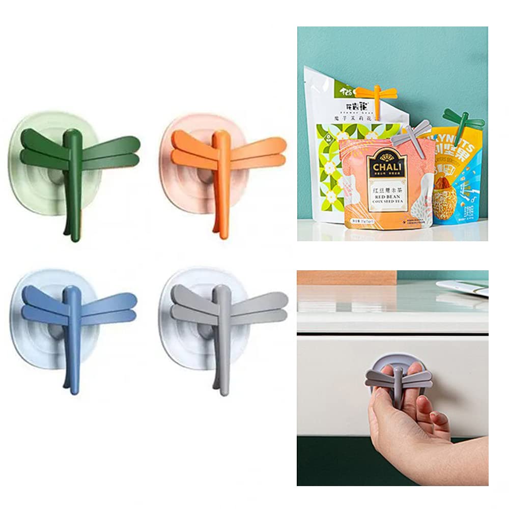 3-in-1 Dragonfly Adhesive Wall Hooks