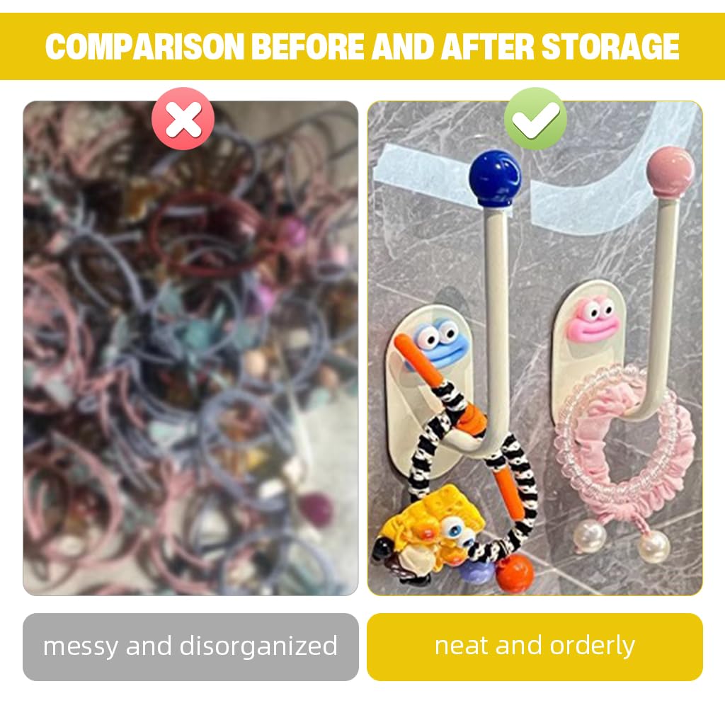 Multipurpose Colorful Cartoon Wall Hooks