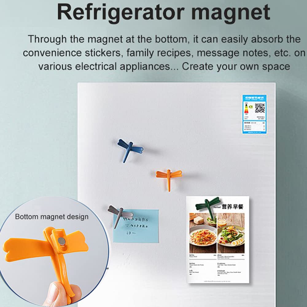 3-in-1 Dragonfly Adhesive Wall Hooks