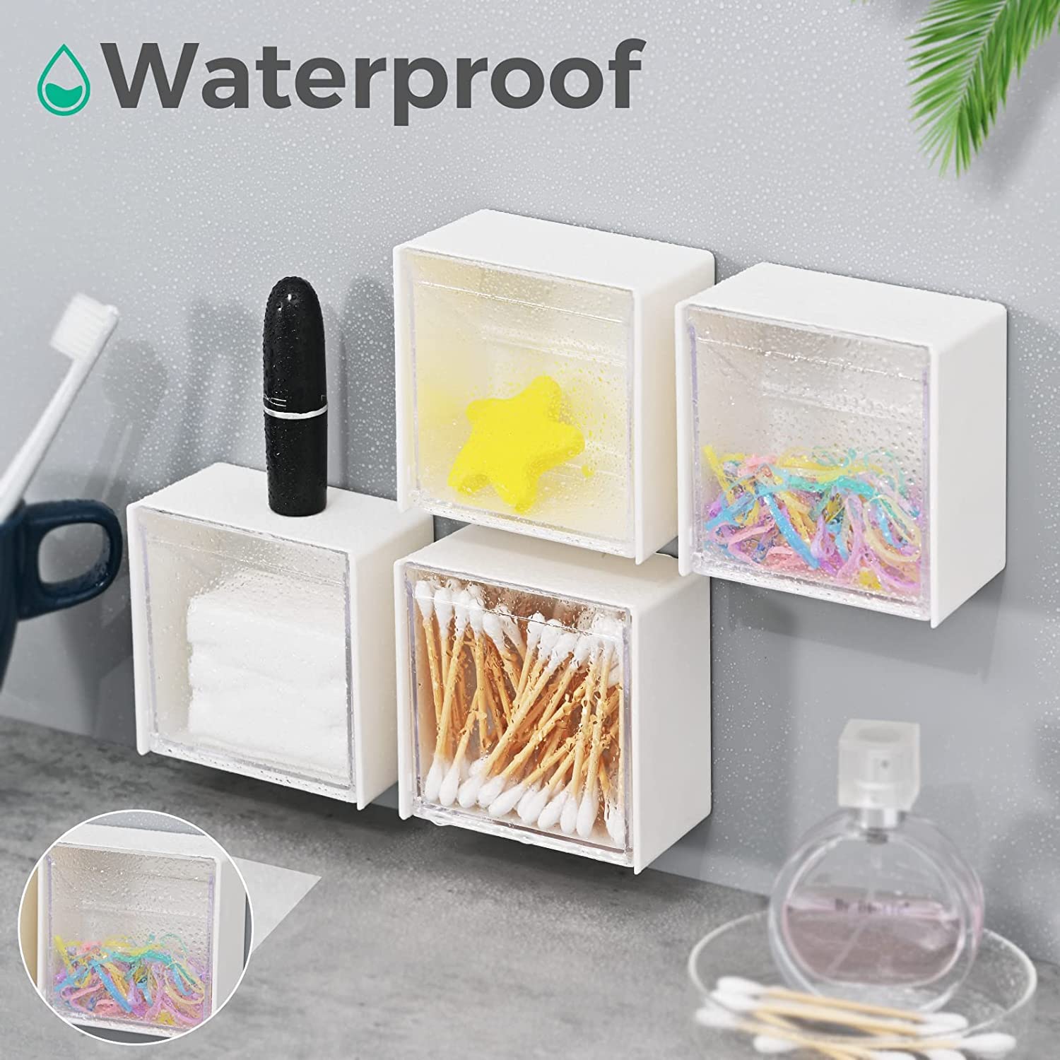 ClearNest Mini Flip Wall Storage Box