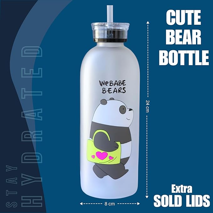 We Babe Bears Frosted Water Bottle – 1000ml