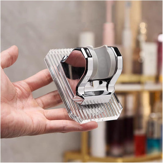 Self-Adhesive Adjustable Acrylic Shower Holder