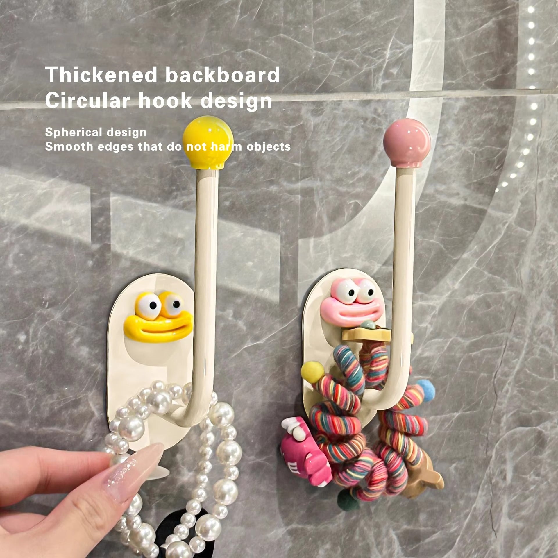 Multipurpose Colorful Cartoon Wall Hooks