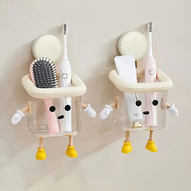 Cute Multipurpose Wall-Mount Storage Organizer