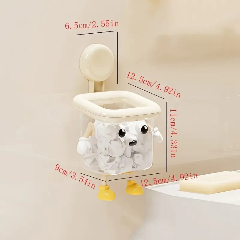 Cute Multipurpose Wall-Mount Storage Organizer