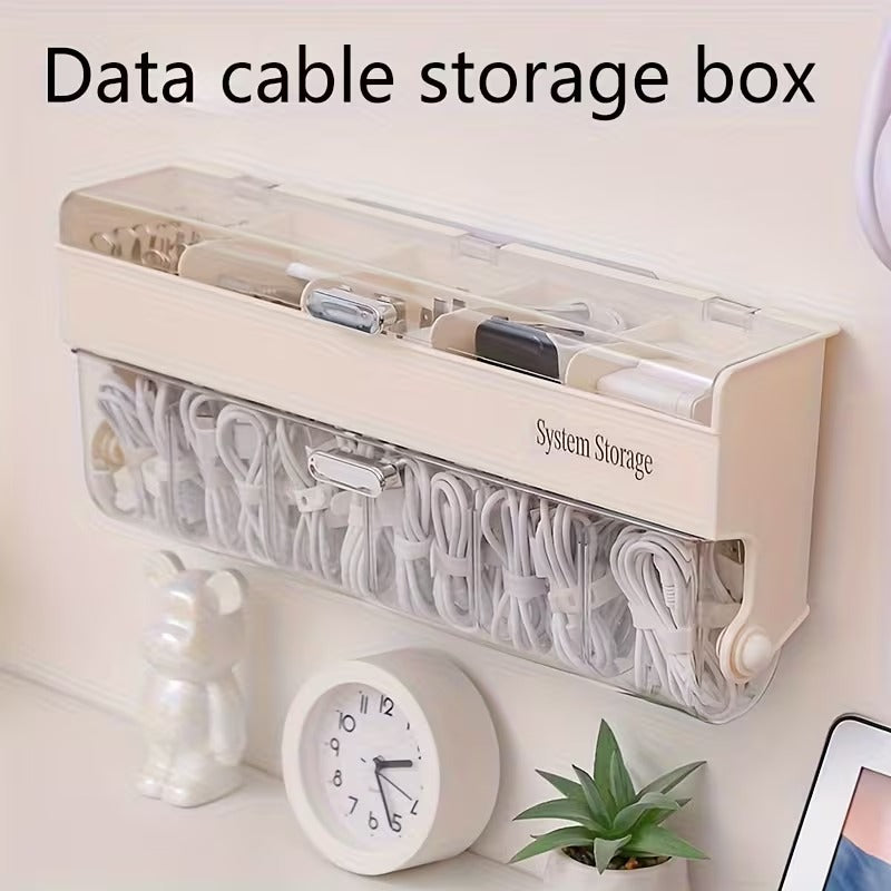 LuxeStack Wall-Mounted Multi-Compartment Organizer