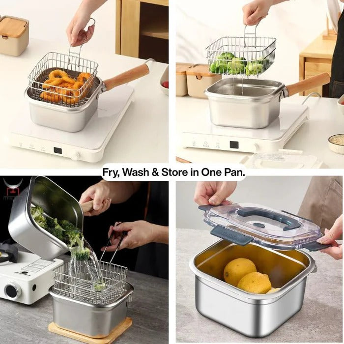MultiCook Tri-Function Kitchen Fryer Set