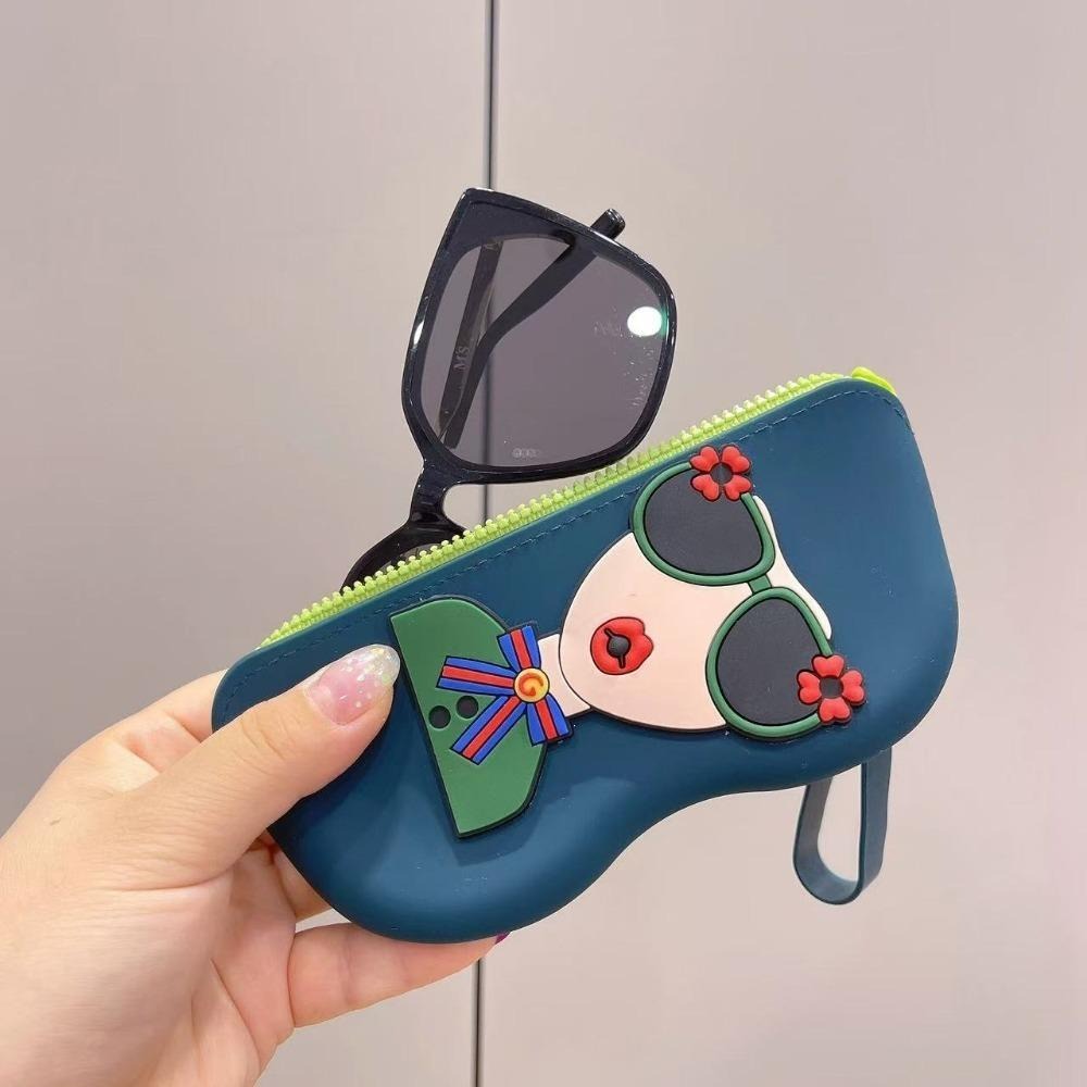 CarryFlex Silicone Sunglasses & Mini Essentials Pouch (1 Pouch Random Color)