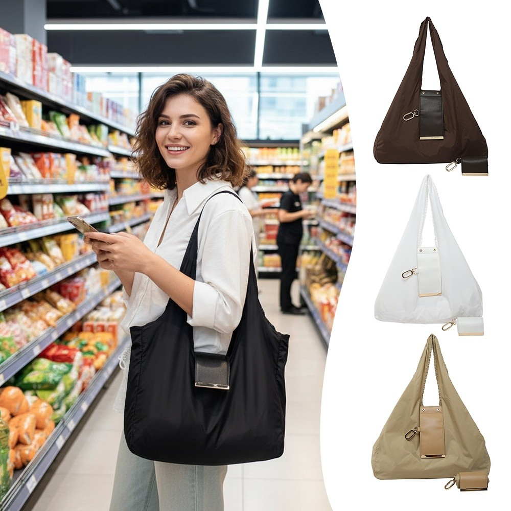 EasyTote Foldable Keychain Shopping Bag