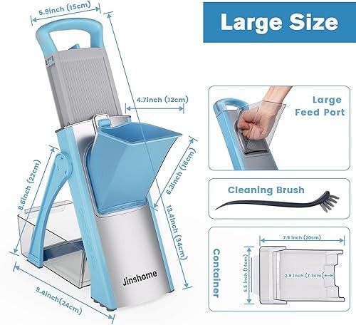 SlicePro All-in-One Vegetable Chopper & Mandolin Slicer