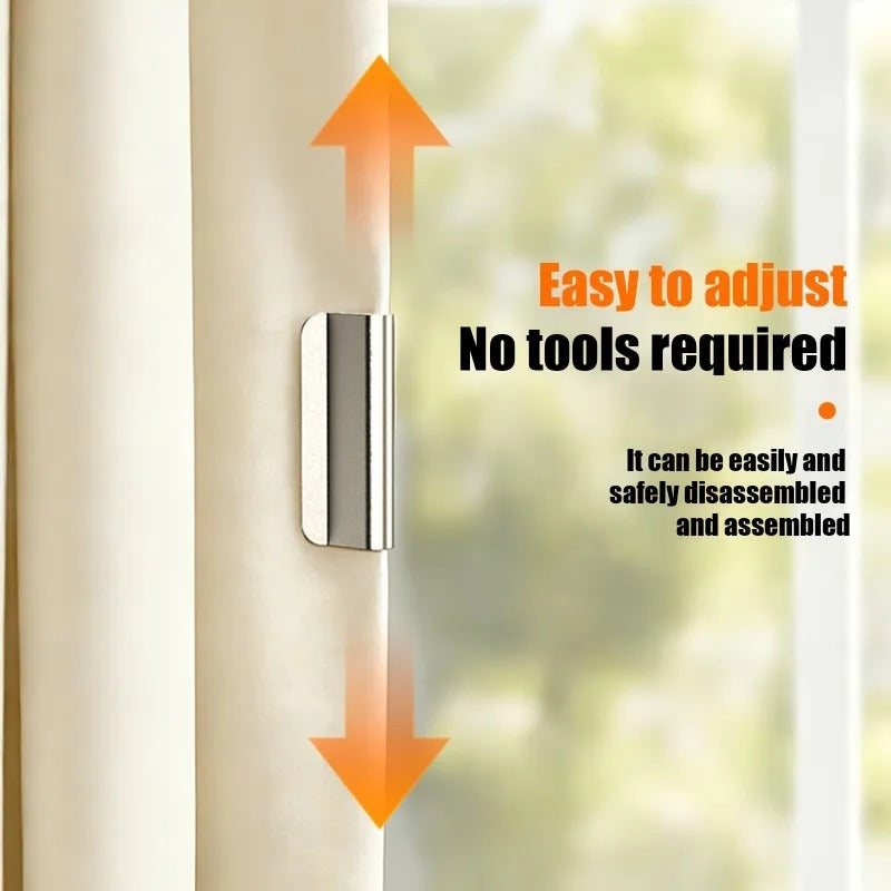 SnapEase Magnetic Curtain Closure Clips